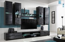 BLADE 4 wall unit (black/gloss sahara)