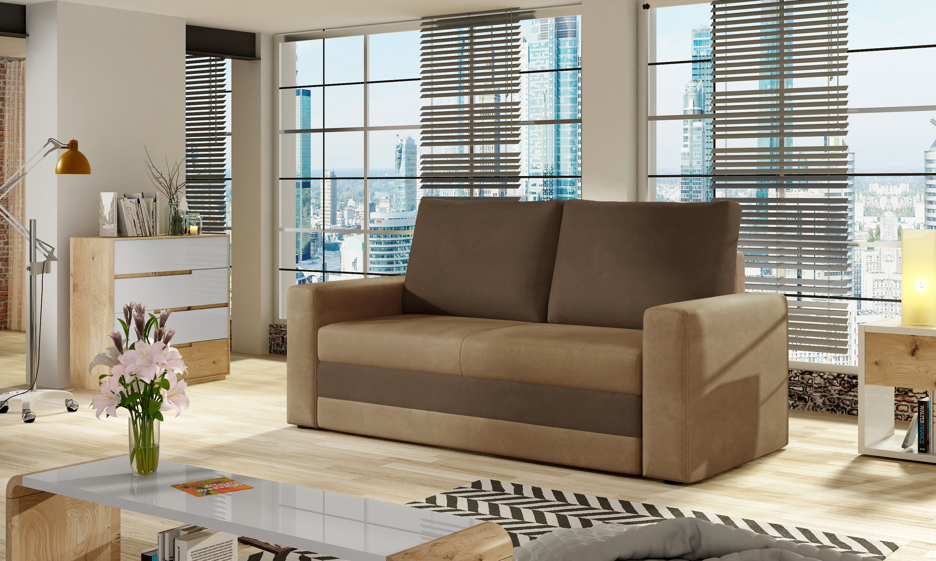 Sofa Wave izvelkamais dīvāns