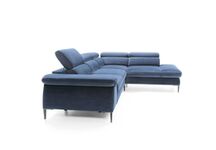 Izvelkamais stūra dīvāns BLUES L