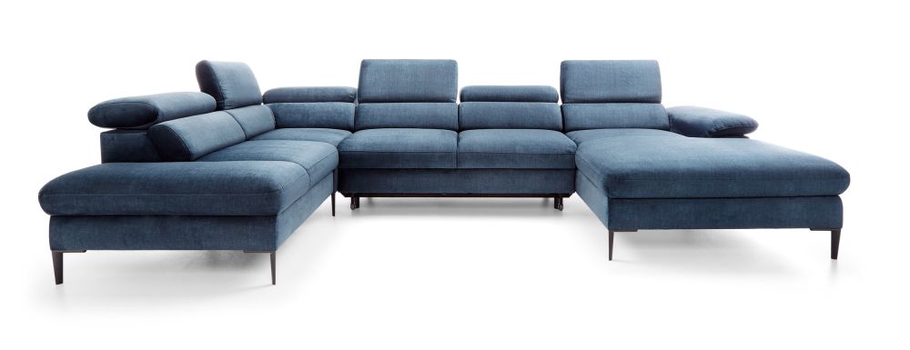 Izvelkamais stūra dīvāns BLUES U2