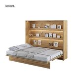 BED BC-14 CONCEPT 160X200 HORIZONTĀLĀ SIENAS GULTA