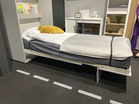 BED BC-03 CONCEPT 90X200 VERTIKĀLA SIENAS GULTA