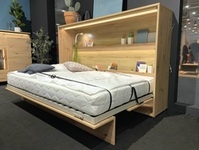 BED BC-06 CONCEPT 90X200 HORIZONTĀLĀ SIENAS GULTA