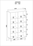 Japandi Oak Linea WT104