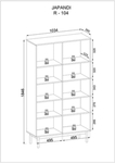 Japandi Oak Linea R104