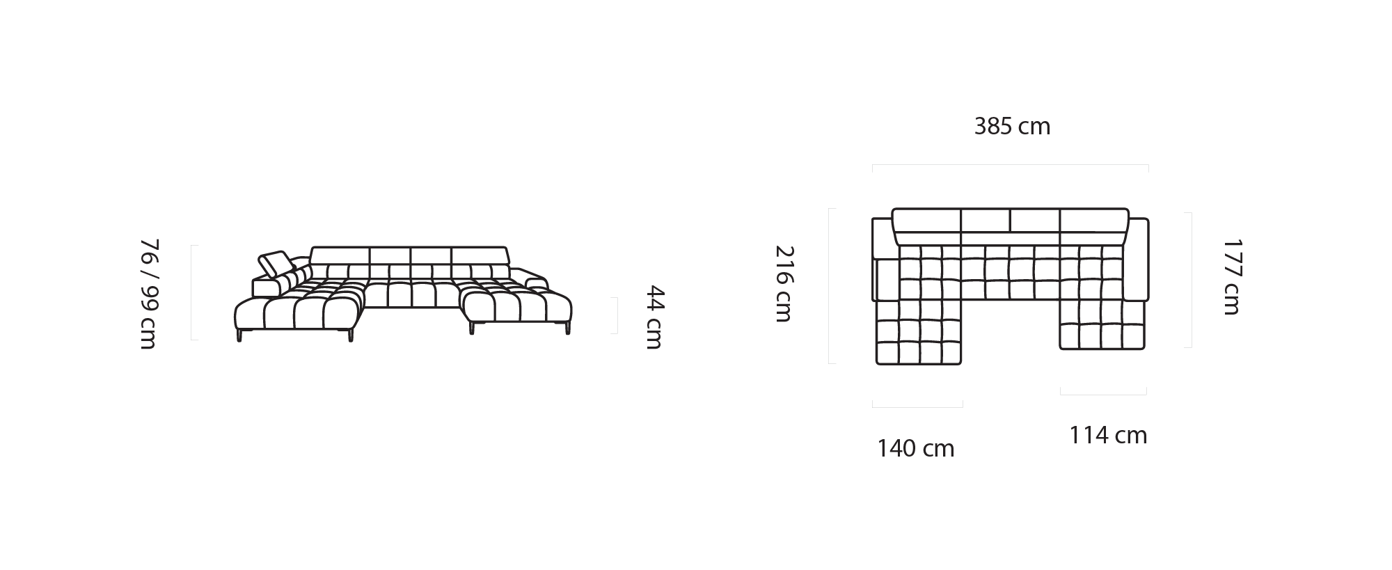Dīvāns PLAZA BIG