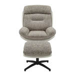 YORK Taupe Chenille + pufs