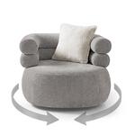 GROZĀMS KRĒSLS NELLA ar pufu