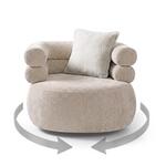 GROZĀMS KRĒSLS NELLA ar pufu