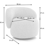 GROZĀMS KRĒSLS MOA