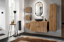 XILO BLACK WOTAN 83-01-D-1D Piekarams skapītis vannas istabai