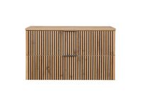 XILO BLACK WOTAN 82-100-D-2S Piekaramais vannas istabas skapītis izlietnei