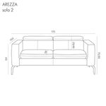 AREZZA 2 SOFA