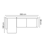 WENECJA stūra dīvāns